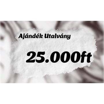 Ajándék Utalvány - 25.000ft