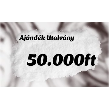 Ajándék Utalvány - 50.000ft