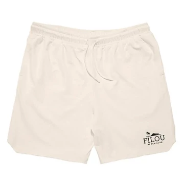 SS25 Mesh Shorts FILOU Beach Club - Pearl white