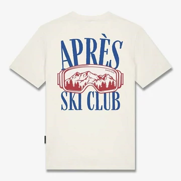 Backprint T-Shirt APRÈS SKI CLUB - Off-White