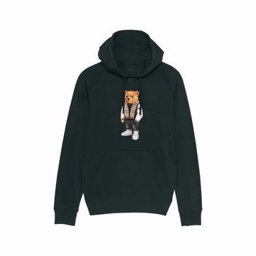 Organic Summer Hoodie Filou XXXII. - Black