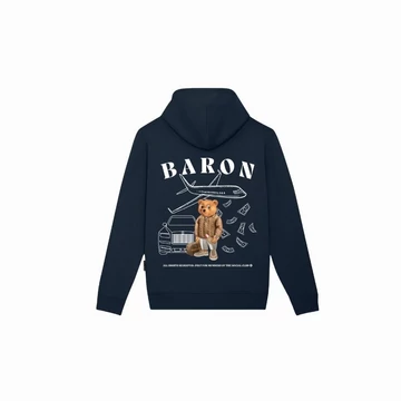 FW25 Hoodie Backprint Filou CXLVI. BARON - Navy blue