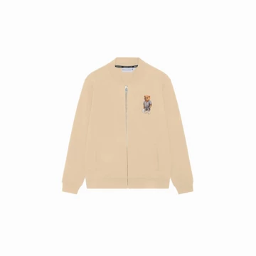 SS24 Sweat Jacket, Filou LXXVIII. - Sand brown