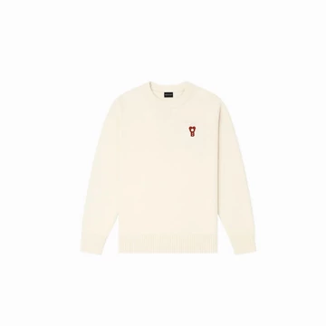 Signature Merino Pullover - Off-White