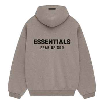 Fear of God Essentials Fleece Hoodie II Heather Grey (2024)