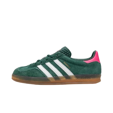 Adidas Gazelle Indoor Collegiate Green Lucid Pink (Women's)