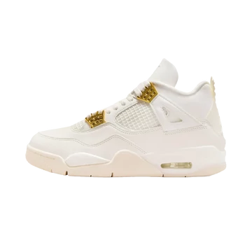 Jordan 4 Retro Metallic Gold (Women's)