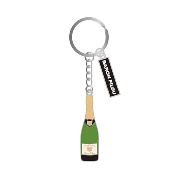 Keychain Baron Filou Champagne Bottle