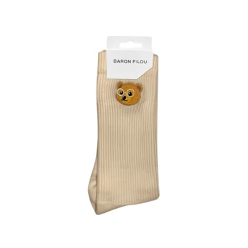 Baron Filou Essential Socks - Sand Brown