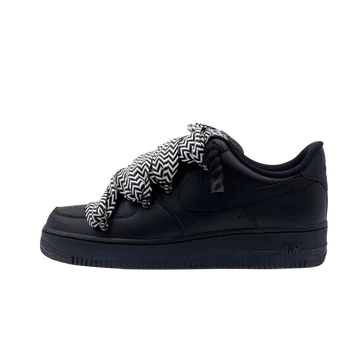 Nike Air Force 1 Low '07 Black / Lanvin Black White Rope
