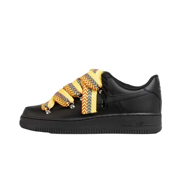 Nike Air Force 1 Low '07 Black / Lanvin Yellow Rope