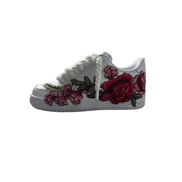 Nike Air Force 1 Low White Rose Rope Lace