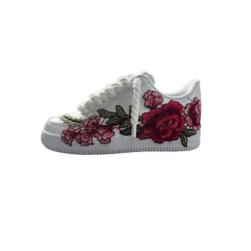 Nike Air Force 1 Low White Rose Rope Lace