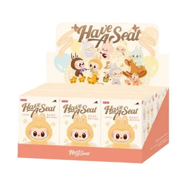 Pop Mart Labubu The Monsters Have A Seat Vinyl Plush Single Blind Box