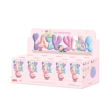 Pop Mart Labubu The Monsters Lazy Yoga Series Figures Mystery Box