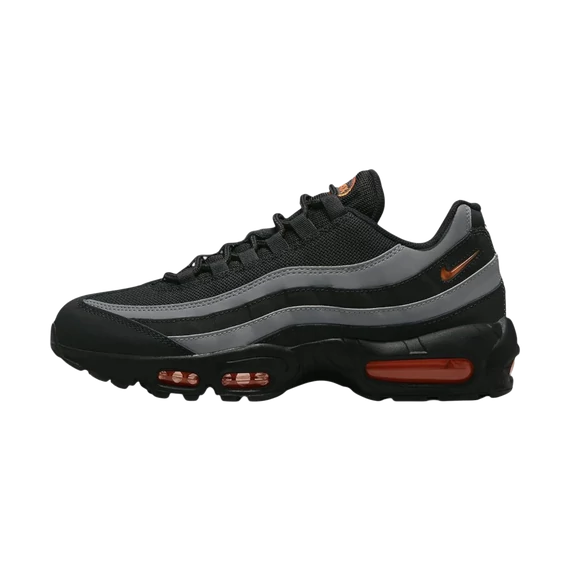 Nike Air Max 95 Black Grey Safety Orange - 46