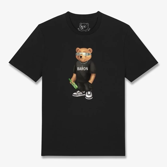 Organic T-Shirt Filou CLXXV. - Black