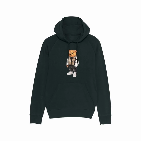 Organic Summer Hoodie Filou XXXII. - Black