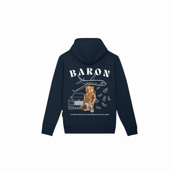 FW25 Hoodie Backprint Filou CXLVI. BARON - Navy blue