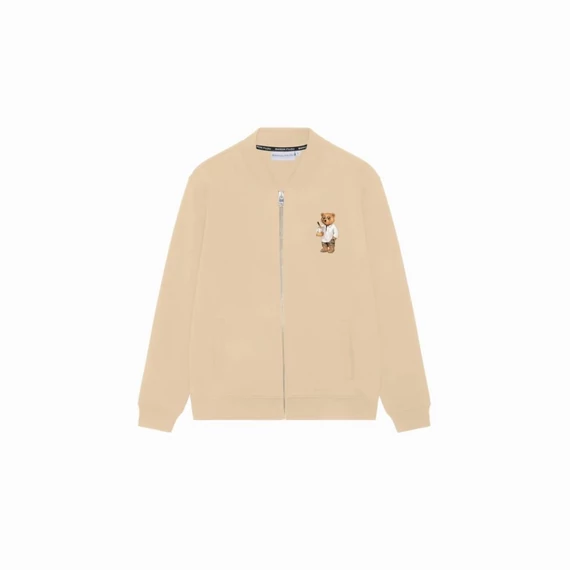 SS24 Sweat Jacket, Filou LXXIX. - Sand brown