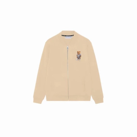 SS24 Sweat Jacket, Filou LXXVIII. - Sand brown