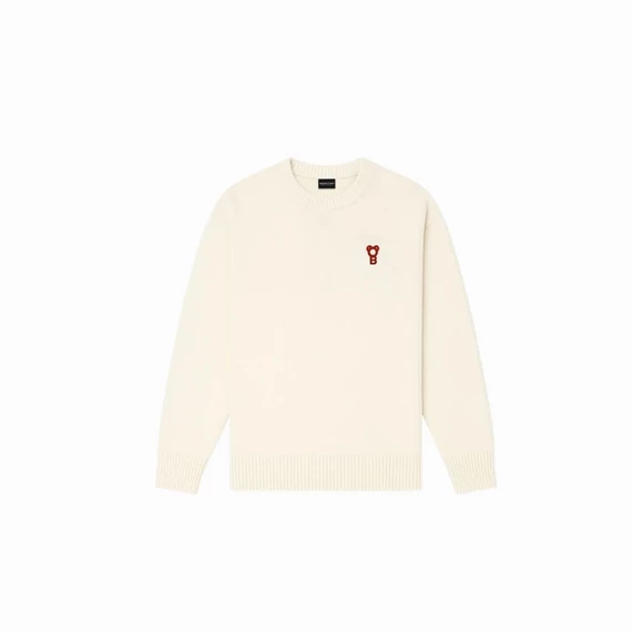 Signature Merino Pullover - Off-White