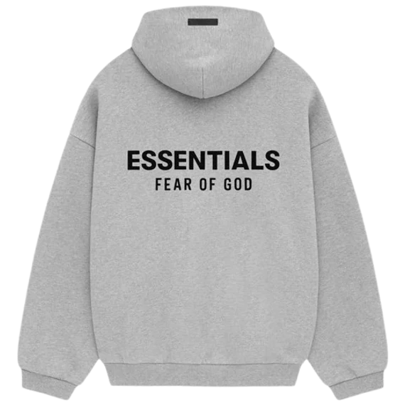 Fear of God Essentials Fleece Hoodie II Light Heather Grey (2024)