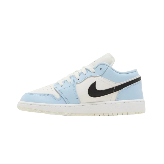 Jordan 1 Low Ice Blue Black (GS)
