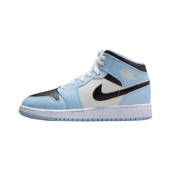 Jordan 1 Mid Ice Blue (2022) (GS) - 38.5