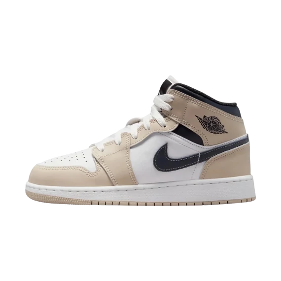 Air Jordan 1 Mid White Rattan