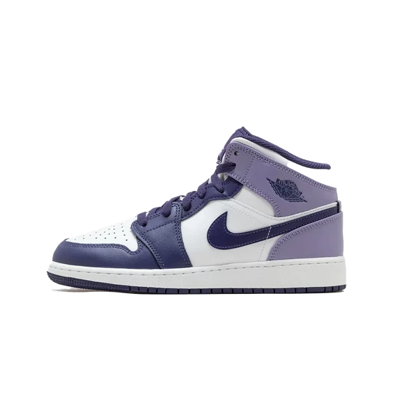 Jordan 1 Mid White Sky J Purple (GS) - 38,5