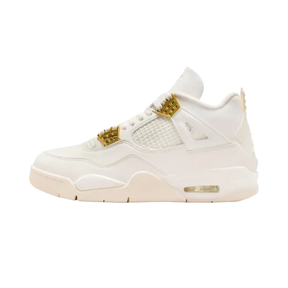 Jordan 4 Retro Metallic Gold (Women's)