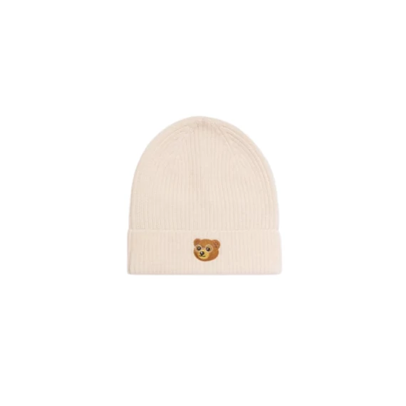EXCLUSIVE MERINO BEANIE BARON FILOU – creamy vanilla