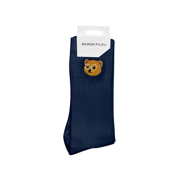 Baron Filou Essential Socks - Navy Blue