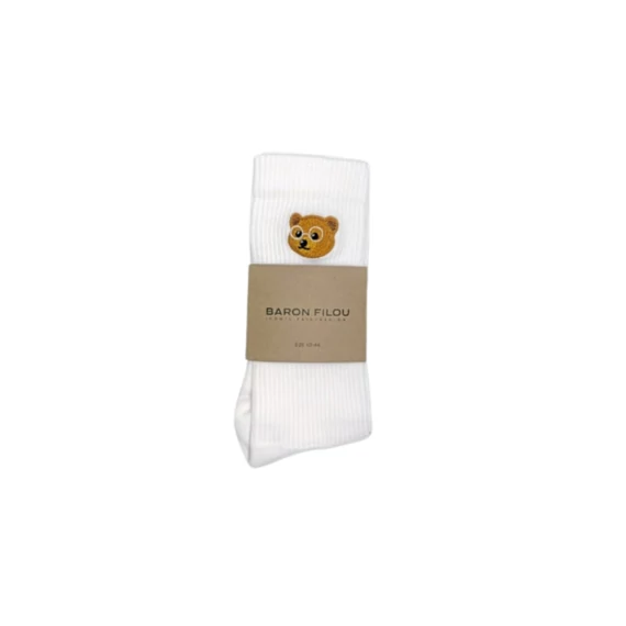 Baron Filou Socks – White