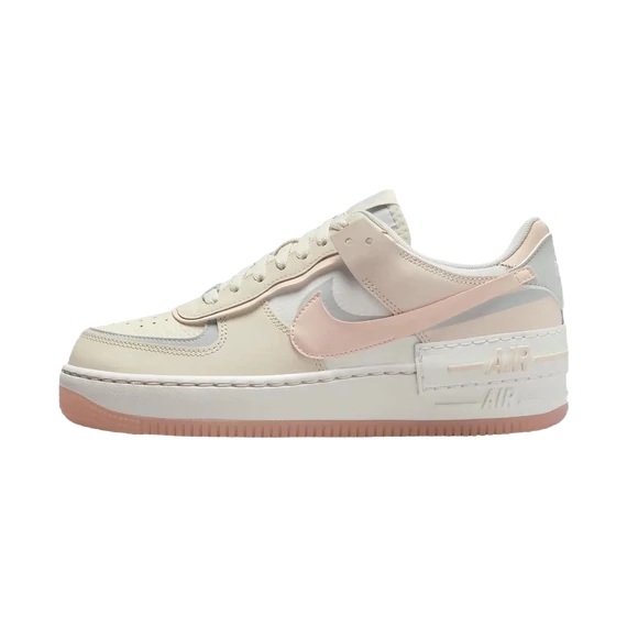 Nike Air Force 1 Low Shadow Coconut Milk Crimson Tint