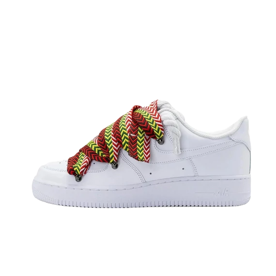 Nike Air Force 1 Low '07 White / Lanvin Yellow Red Rope