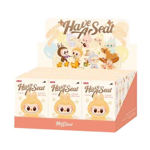 Pop Mart Labubu The Monsters Have A Seat Vinyl Plush Single Blind Box