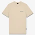 Kép 2/2 - FW25 T-Shirt Backprint DIFFERENT TIMEZONES - Sand brown