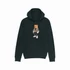 Kép 1/2 - Organic Summer Hoodie Filou XXXII. - Black
