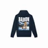Kép 1/2 - Backprint Hoodie Filou CXXXIII. BARON - Navy blue
