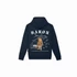 Kép 1/2 - FW25 Hoodie Backprint Filou CXLVI. BARON - Navy blue