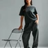 Kép 3/3 - Signature Sweatpants - Stone wash grey