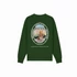 Kép 1/2 - FW25 Pullover Oval Backprint Filou CXLVI. - Forest green