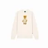 Kép 1/2 - SS25 Embroidered Pullover Filou CXIII. - Pearl white