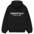 Kép 1/2 - Fear of God Essentials Fleece Hoodie Black (2024)