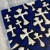 Kép 3/3 - Blue Cross Pattern Rug