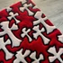 Kép 2/3 - Red Cross Pattern Rug