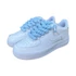 Kép 2/2 - Nike Air Force 1 Low White Baby Blue Rope Lace