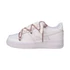 Kép 1/2 - Nike Air Force 1 Low 07 White Pink Crystal Double Rope Laces